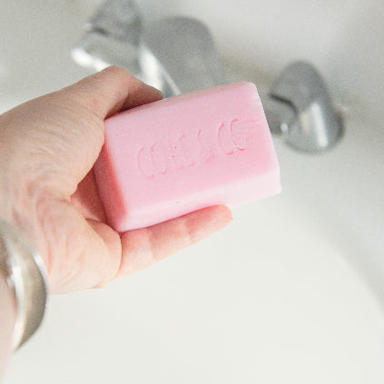 Tea Rose & Peony Unwrapped Log