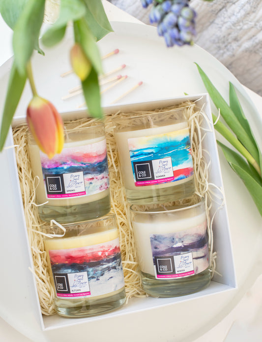 Seasonal Candles Gift box