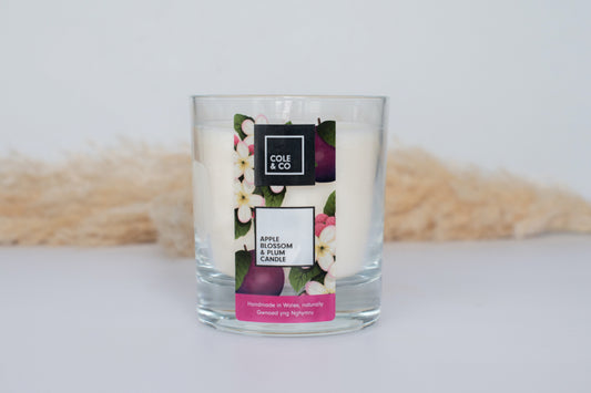 Apple Blossom & Plum Candle
