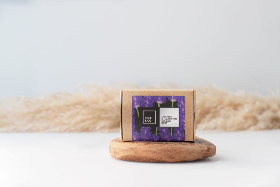 Lavender & Halen Môn Sea Salt Soap