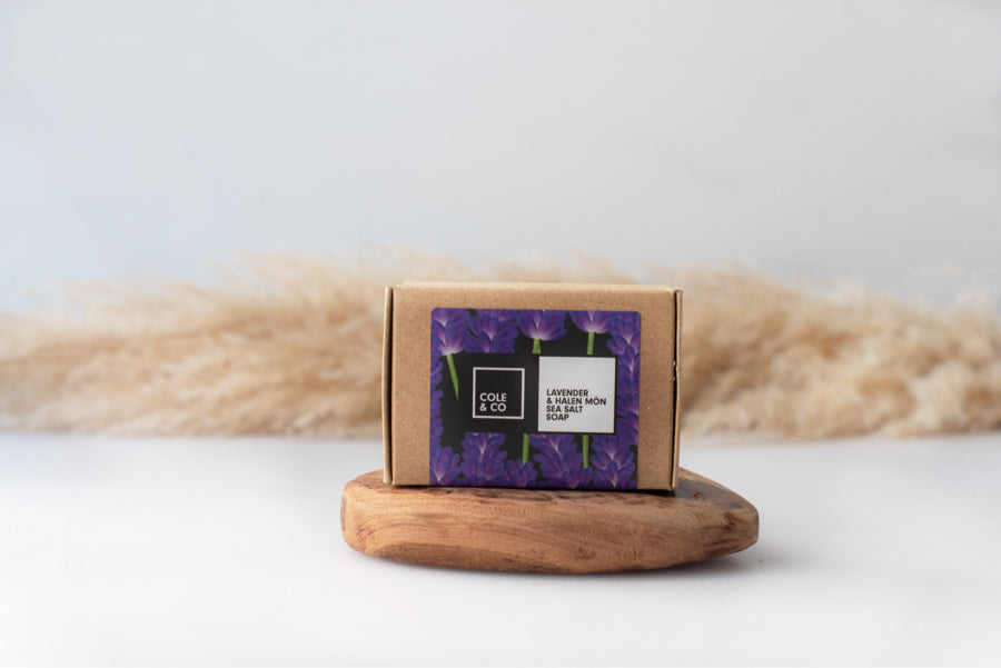 Lavender & Halen Môn Sea Salt Soap