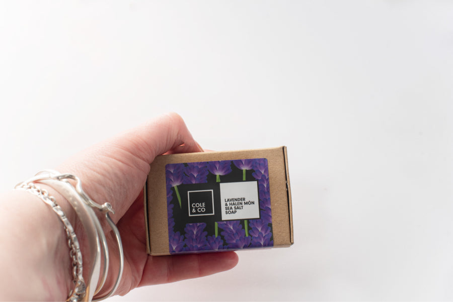 Lavender & Halen Môn Sea Salt Soap