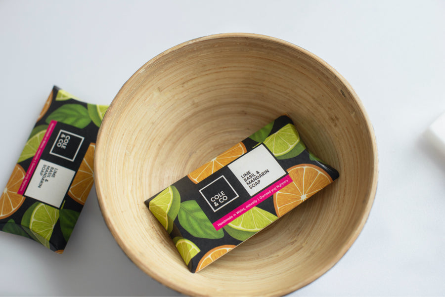 Lime, Basil & Mandarin Mini Soap