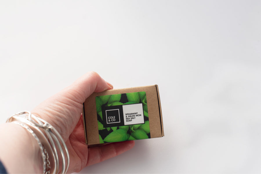 Spearmint & Halen Môn Sea Salt Soap
