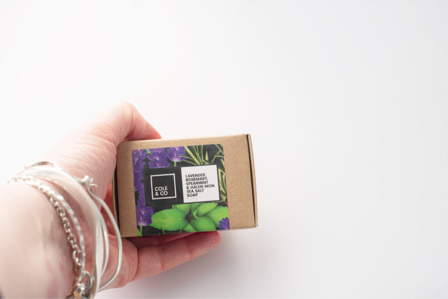 Lavender, Rosemary, Spearmint & Halen Môn Soap