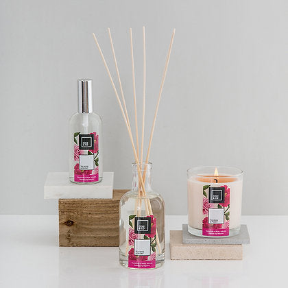 Tea Rose & Peony Candle