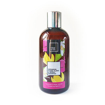 Geranium, Ylang Ylang & Neroli Shampoo