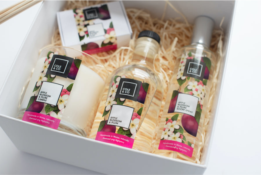 Apple Blossom and Plum Luxury Gift Box