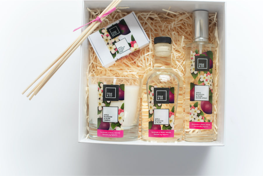 Apple Blossom and Plum Luxury Gift Box
