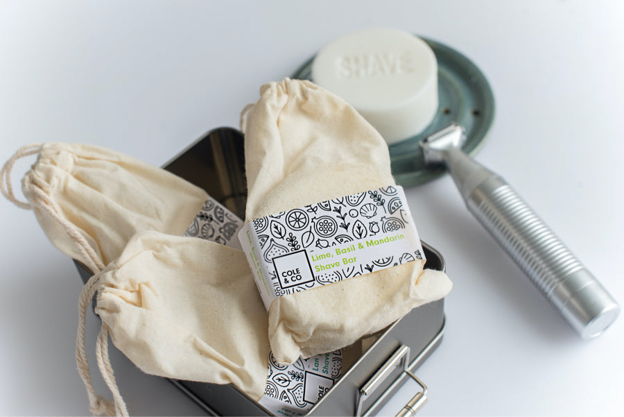 Lime, Basil & Mandarin Shave Bar