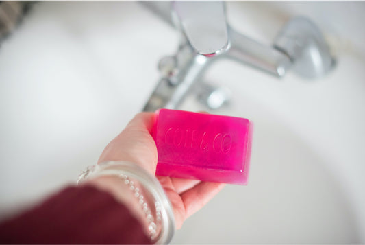 Rose Geranium Unwrapped Log