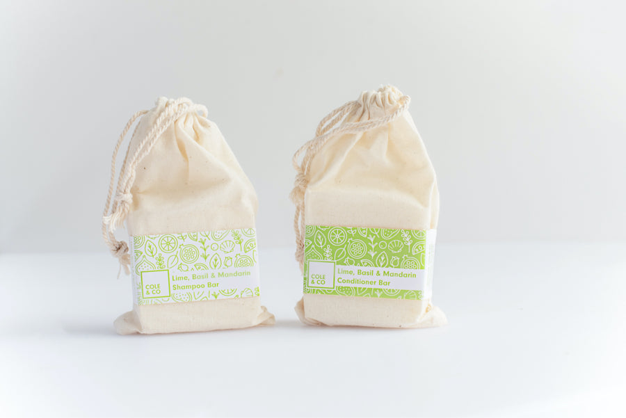 Lime, Basil & Mandarin Shampoo Bar