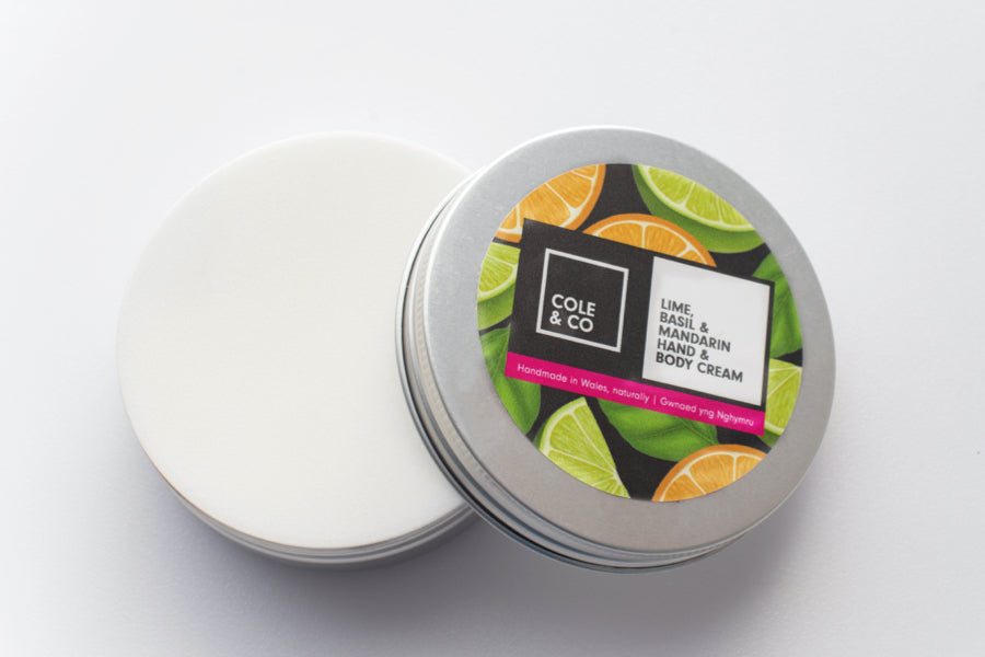 Lime, Basil & Mandarin Hand & Body Cream