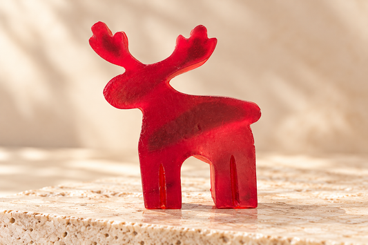 Festive Reindeer soap
