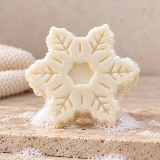 Festive Snow Flake soap