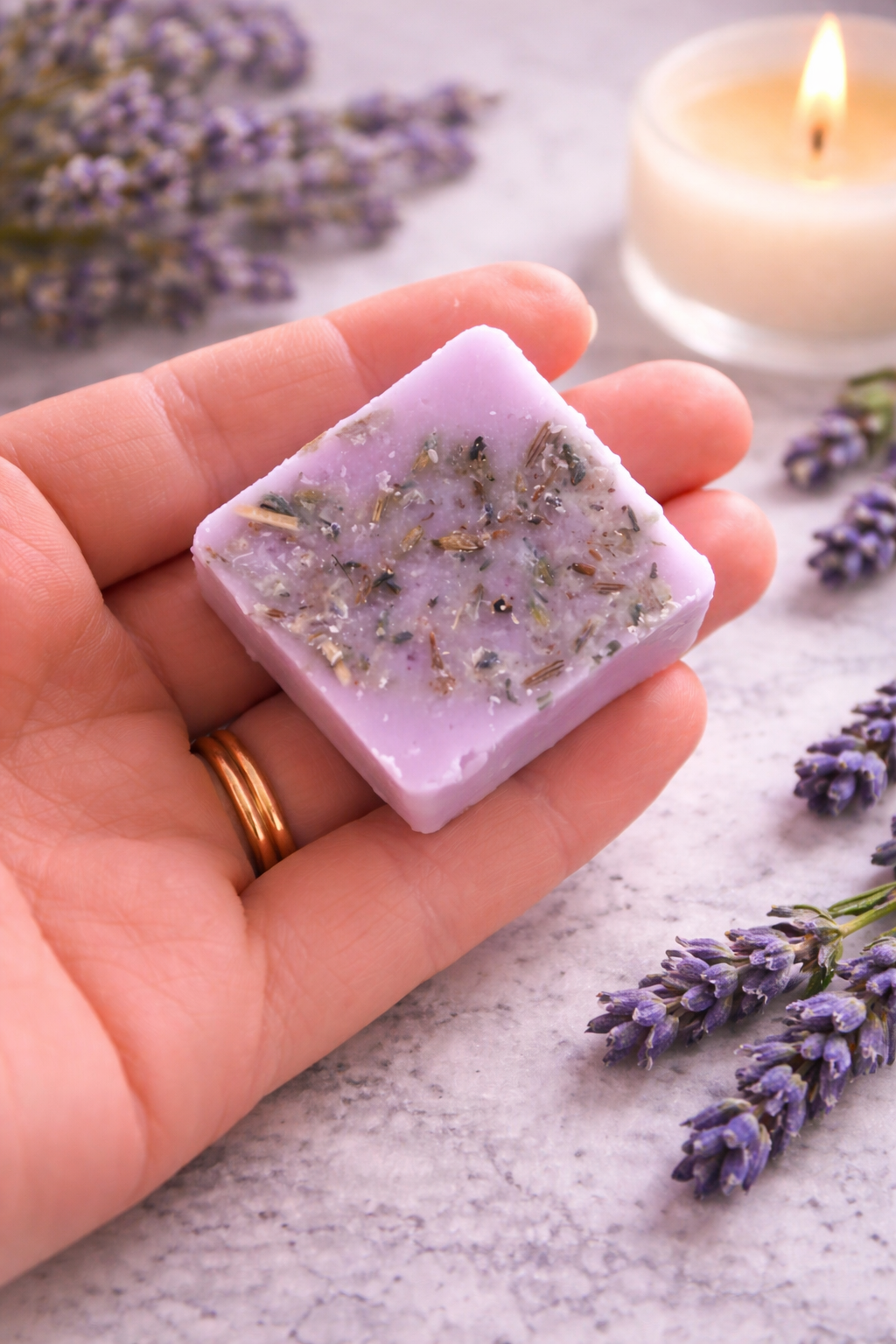 Lavender wax melts