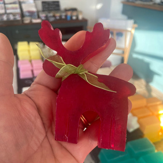 Festive Reindeer soap