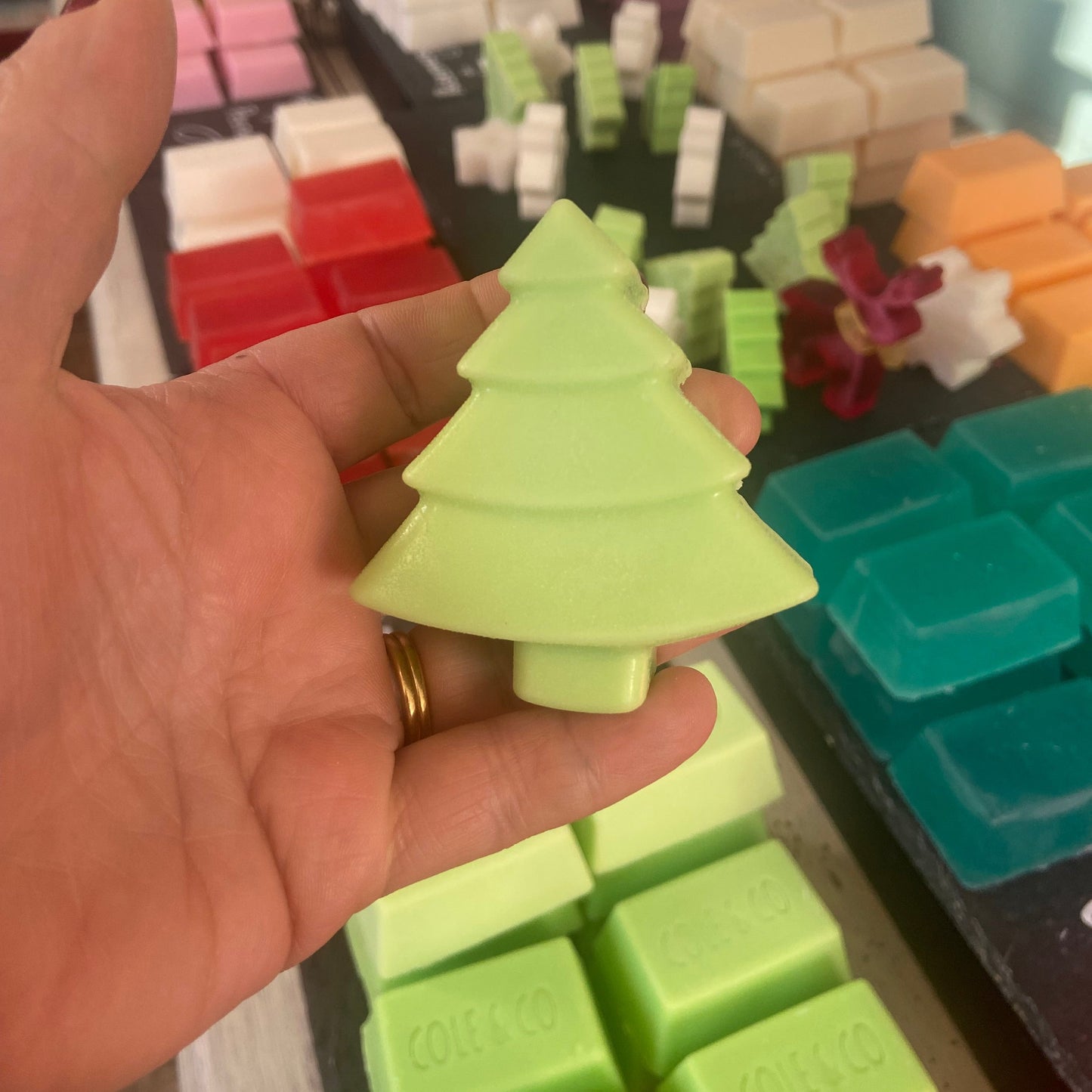 Festive Tree soap