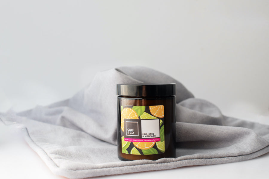 Lime, Basil & Mandarin Candle in a Jar