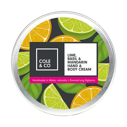 Lime, Basil & Mandarin Hand & Body Cream