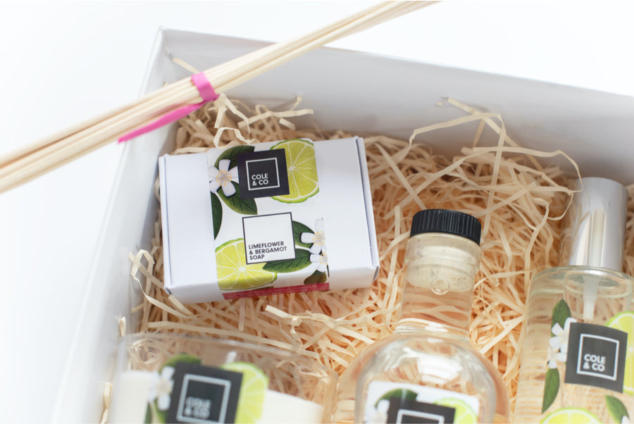 Lime Flower and Bergamot Luxury Gift Box