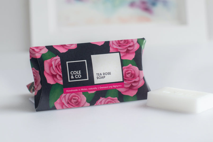 Tea Rose Mini Soap