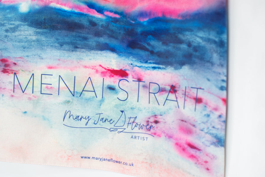 Menai Strait tote bag